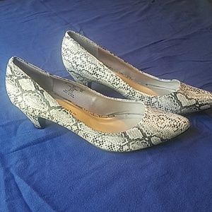 Snake Skin Heels